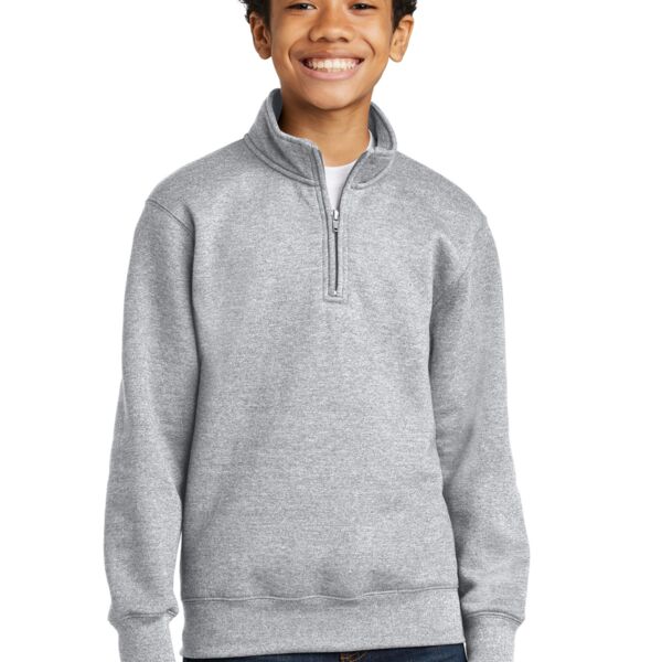 Youth Core Fleece 1/4 Zip Pullover Sweatshirt Thumbnail